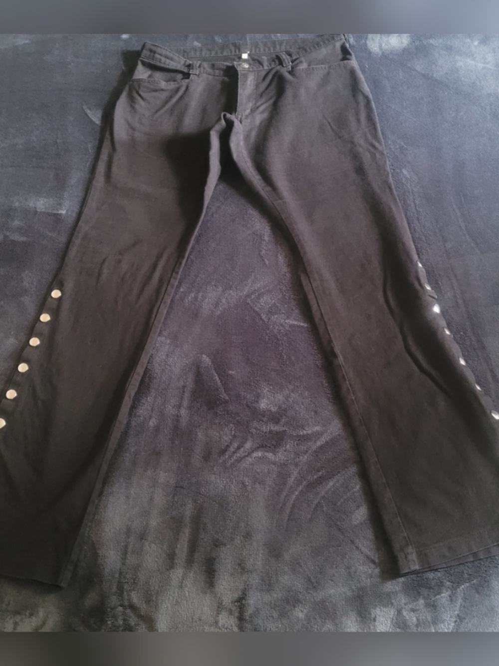 Black Pistol Snap-Button Jeans 32